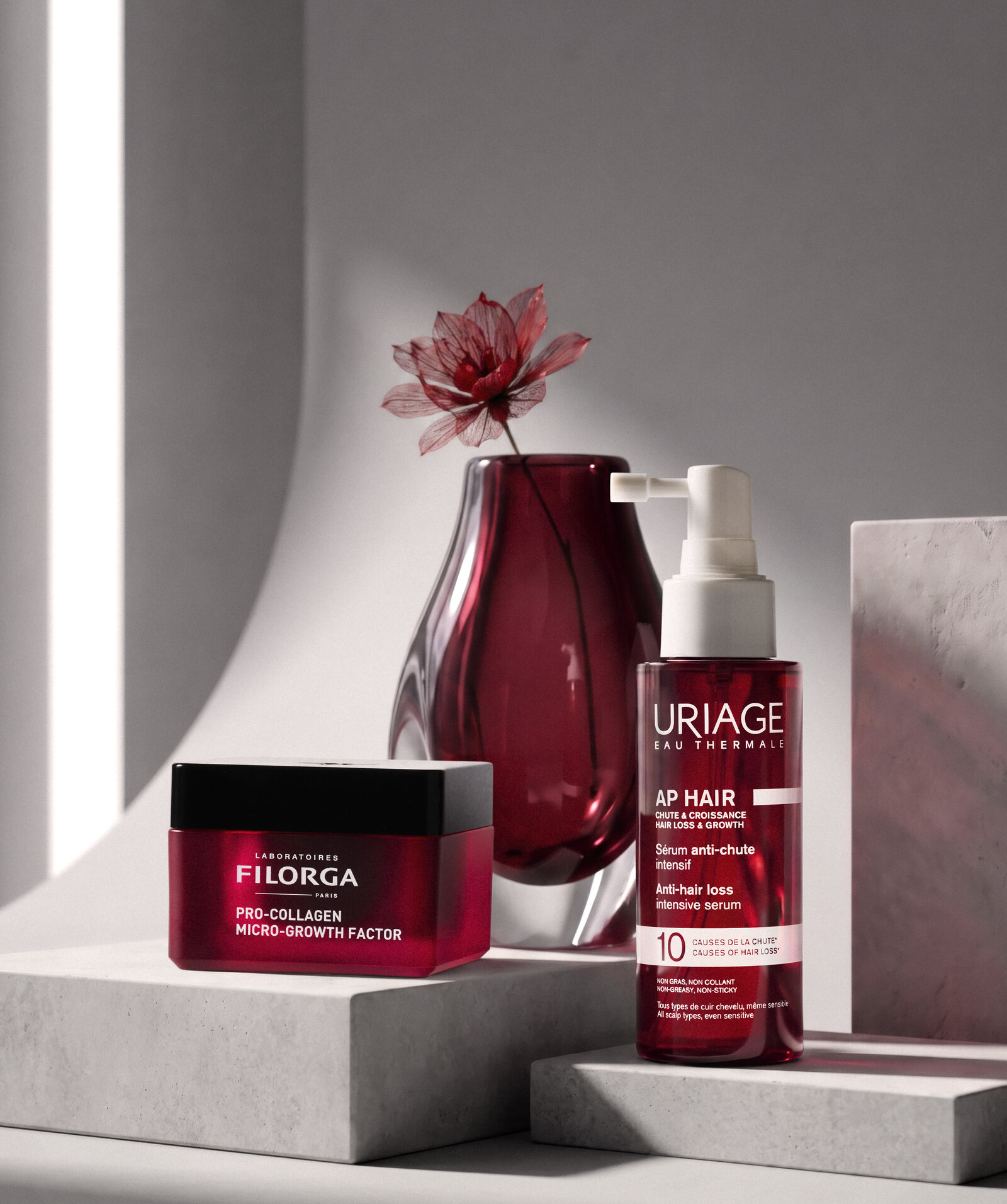 Composition IA, Filorga x Uriage
